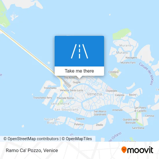 Ramo Ca' Pozzo map