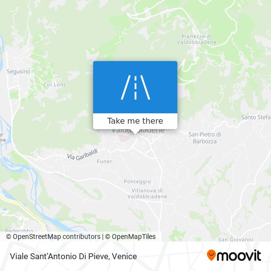 Viale Sant'Antonio Di Pieve map