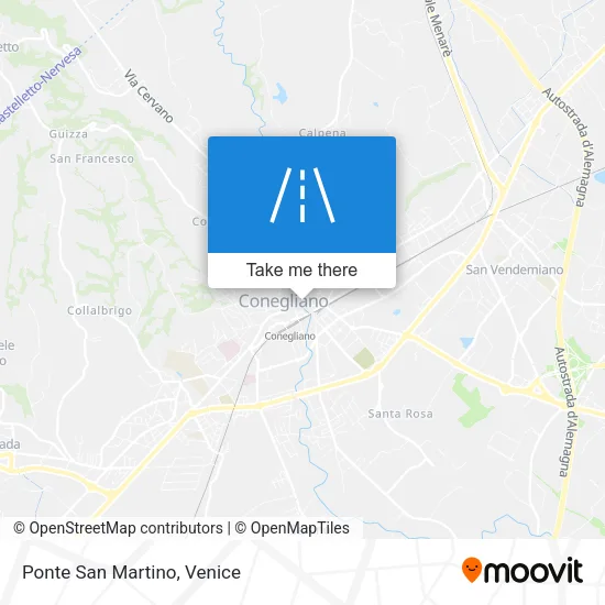 Ponte San Martino map