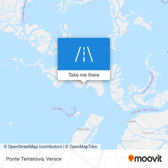 Ponte Terranova map