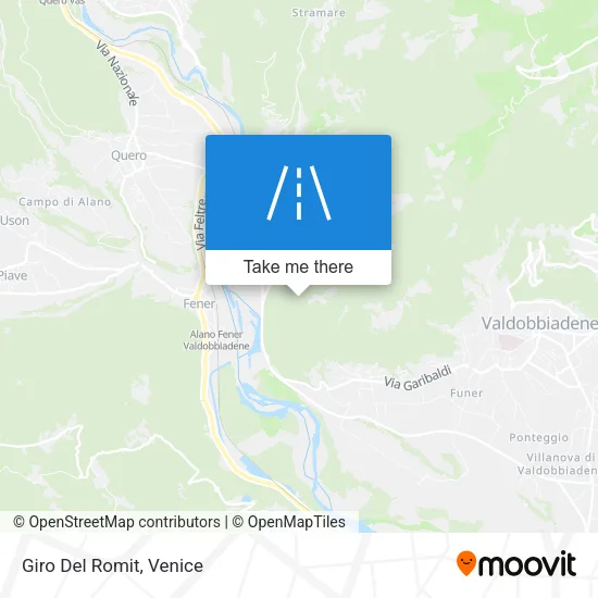 Giro Del Romit map