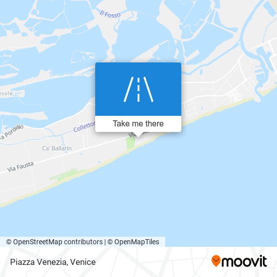 Piazza Venezia map