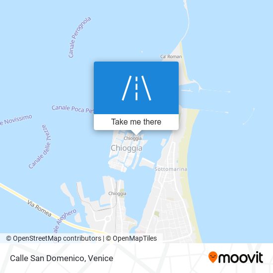 Calle San Domenico map