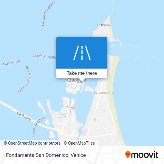 Fondamenta San Domenico map