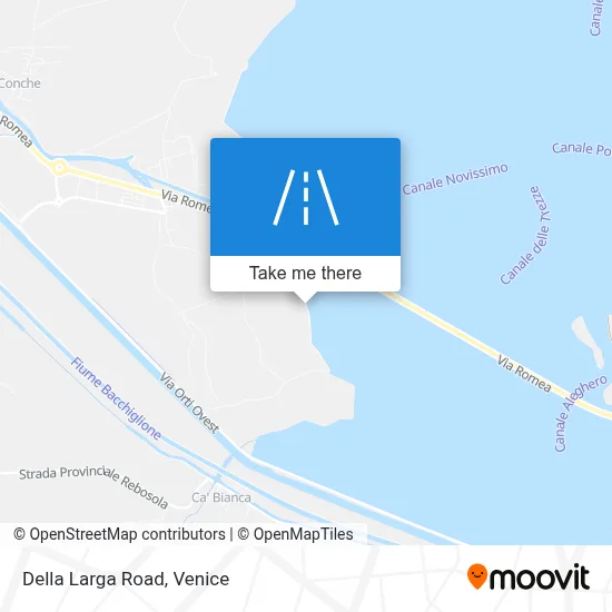 Della Larga Road map