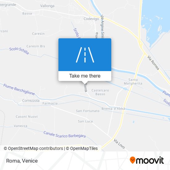 Roma map