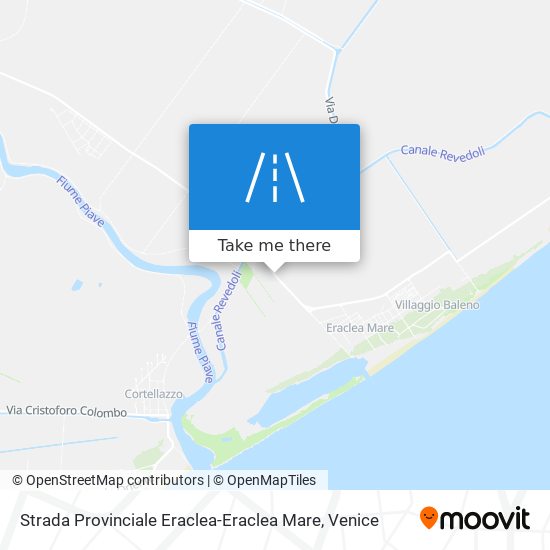Strada Provinciale Eraclea-Eraclea Mare map