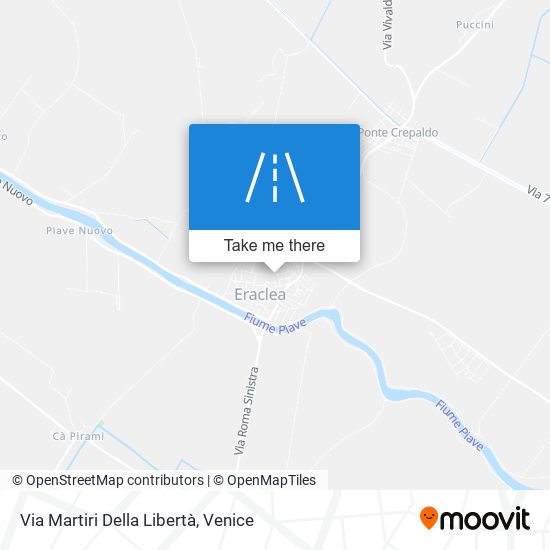 Via Martiri Della Libertà map