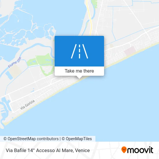 Bafile 14th Sea Access map