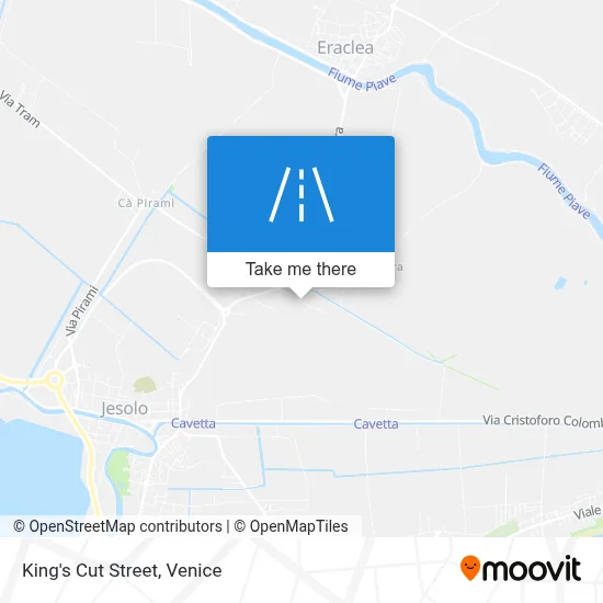 King's Cut Street map