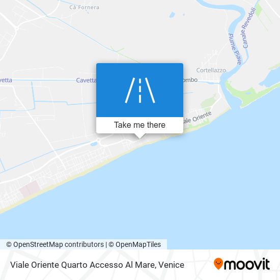 Viale Oriente Quarto Accesso Al Mare map