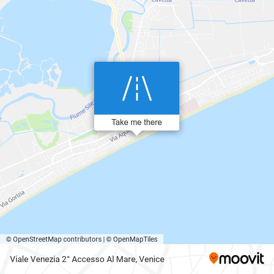 Viale Venezia 2° Accesso Al Mare map