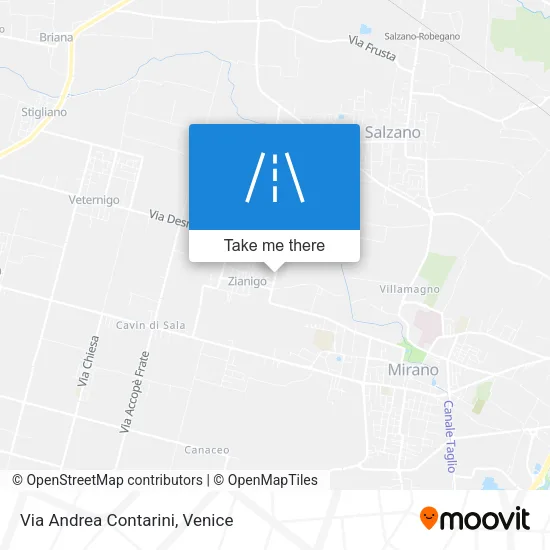 Via Andrea Contarini map