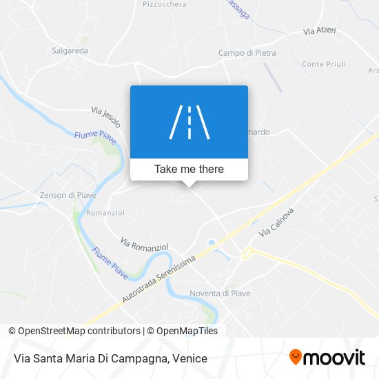 Via Santa Maria Di Campagna map