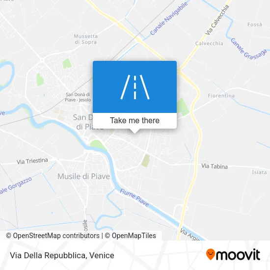 Via Della Repubblica map