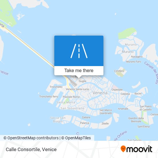 Calle Consortile map