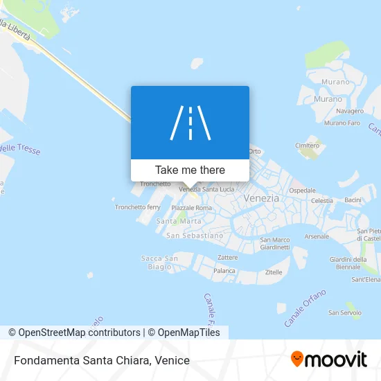 Santa Chiara Waterfront map