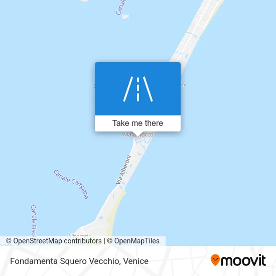 Fondamenta Squero Vecchio map