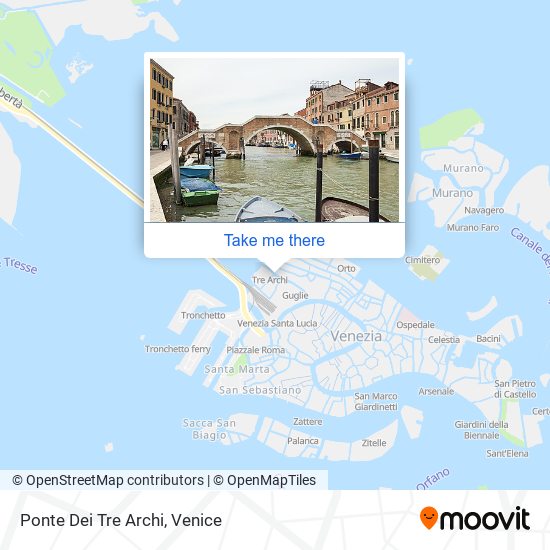 Ponte Dei Tre Archi map