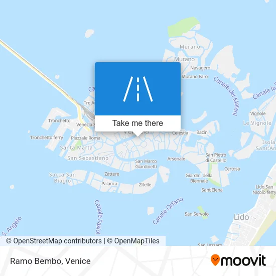 Ramo Bembo map