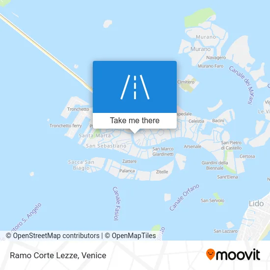 Ramo Corte Lezze map