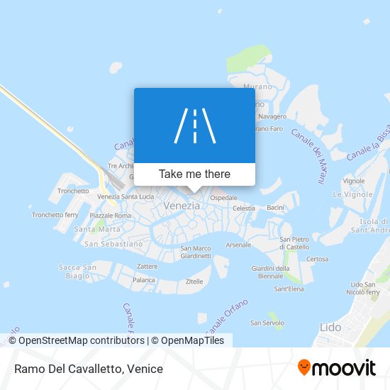 Ramo Del Cavalletto map