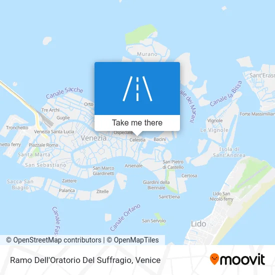 Branch of the Oratory of Suffrage map