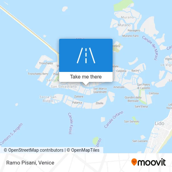 Ramo Pisani map