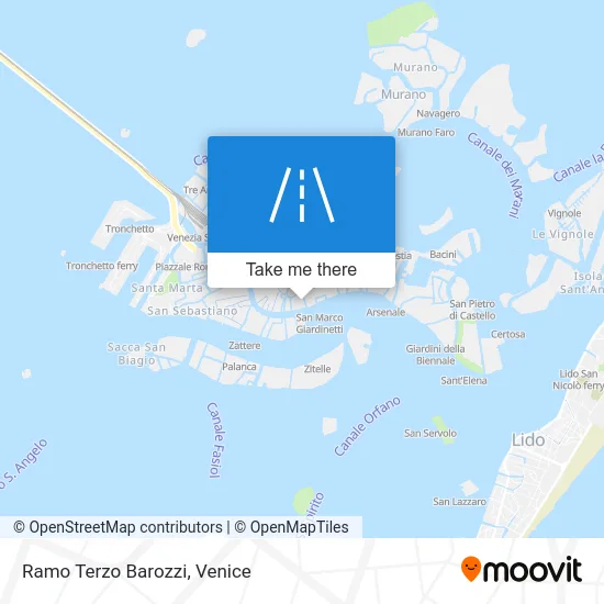 Third Barozzi Branch map