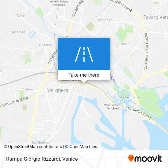Rampa Giorgio Rizzardi map