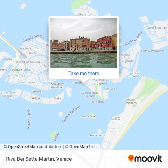 Riva Dei Sette Martiri map