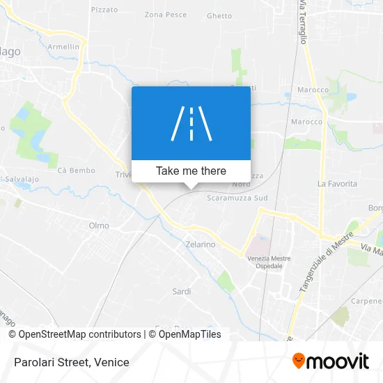 Parolari Street map