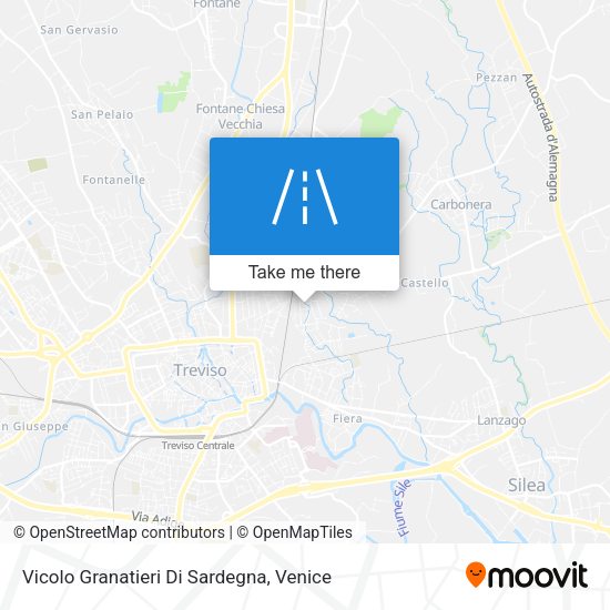 Vicolo Granatieri Di Sardegna map