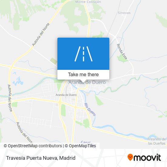 Travesía Puerta Nueva map