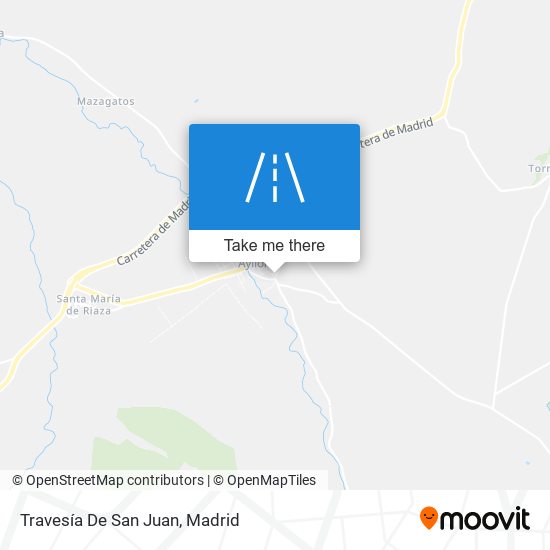 Travesía De San Juan map