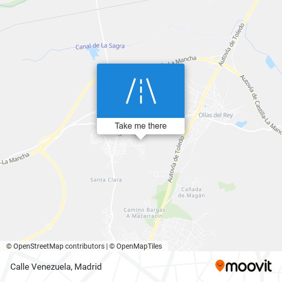 Calle Venezuela map