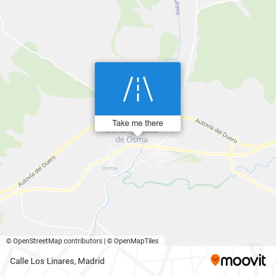 Calle Los Linares map