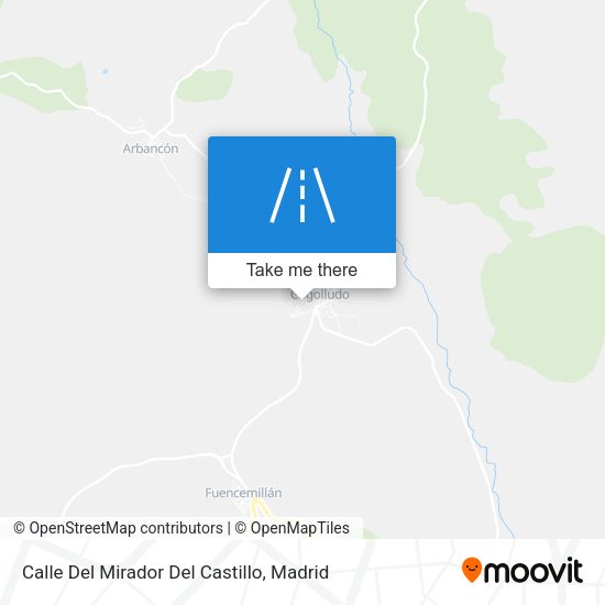 Calle Del Mirador Del Castillo map