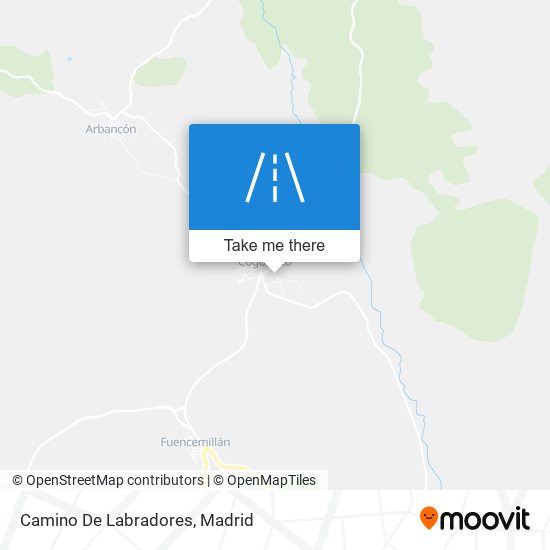 Camino De Labradores map