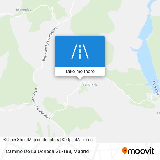 Camino De La Dehesa Gu-188 map