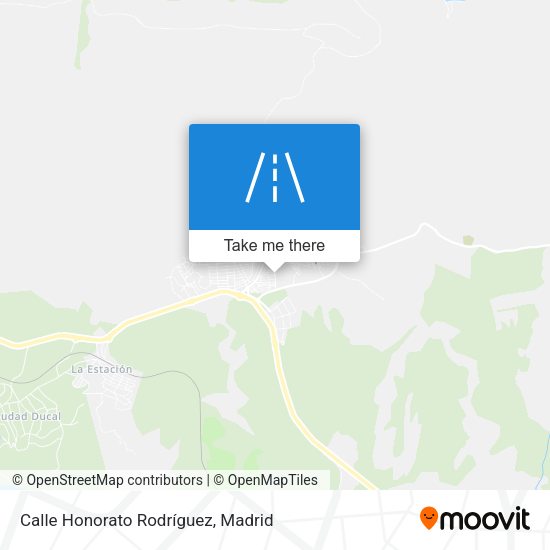 Calle Honorato Rodríguez map