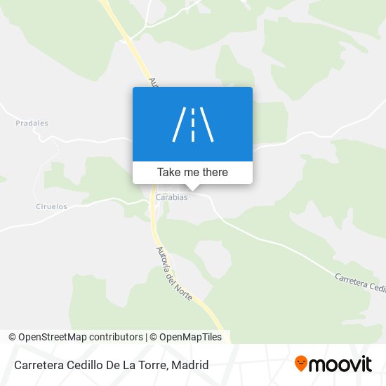 Carretera Cedillo De La Torre map