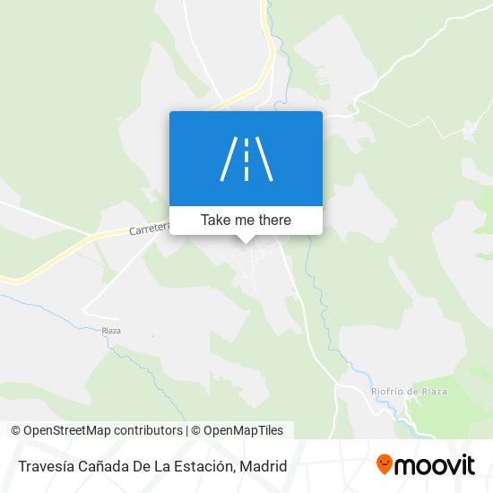 Travesía Cañada De La Estación map