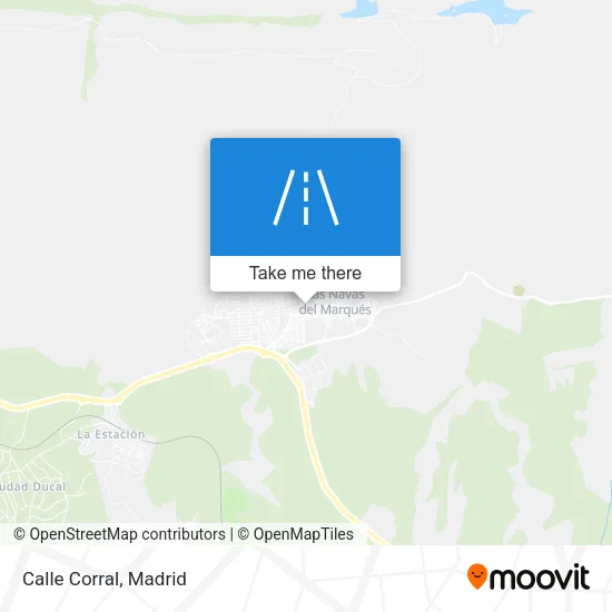 Calle Corral map