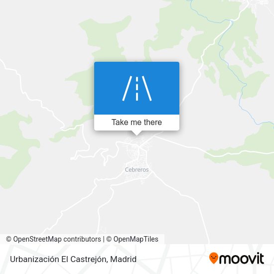 Urbanización El Castrejón map