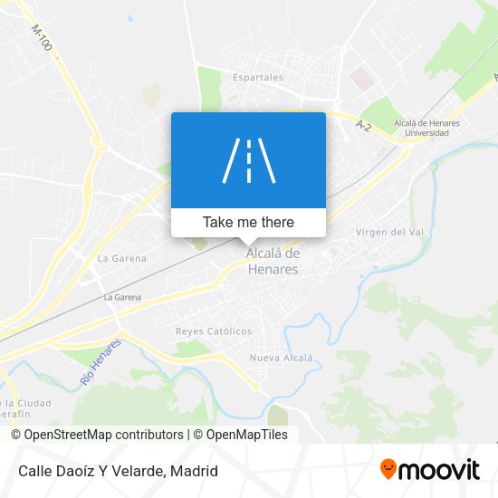 Calle Daoíz Y Velarde map