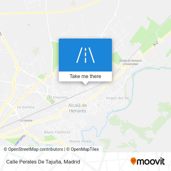 Calle Perales De Tajuña map