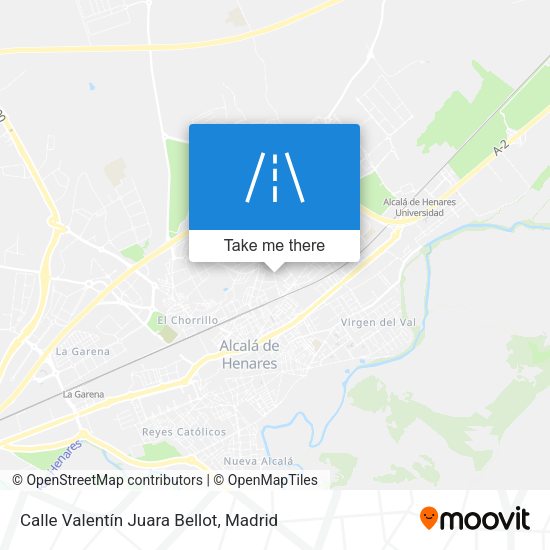 Calle Valentín Juara Bellot map