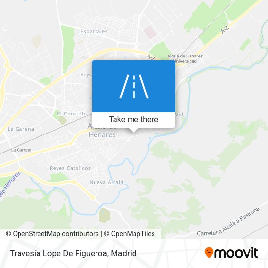 Travesía Lope De Figueroa map