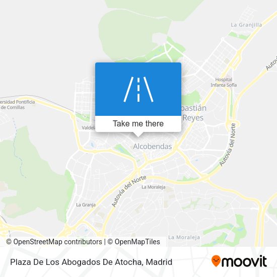 Plaza De Los Abogados De Atocha map